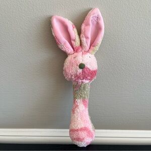Stephan Baby Bunny Rabbit Bunnie Post Plush Rattle 8 Inch 2015